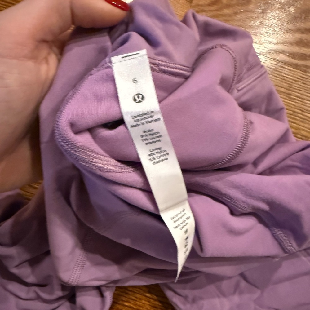 Lululemon Purple align leggings - Picture 4 of 5